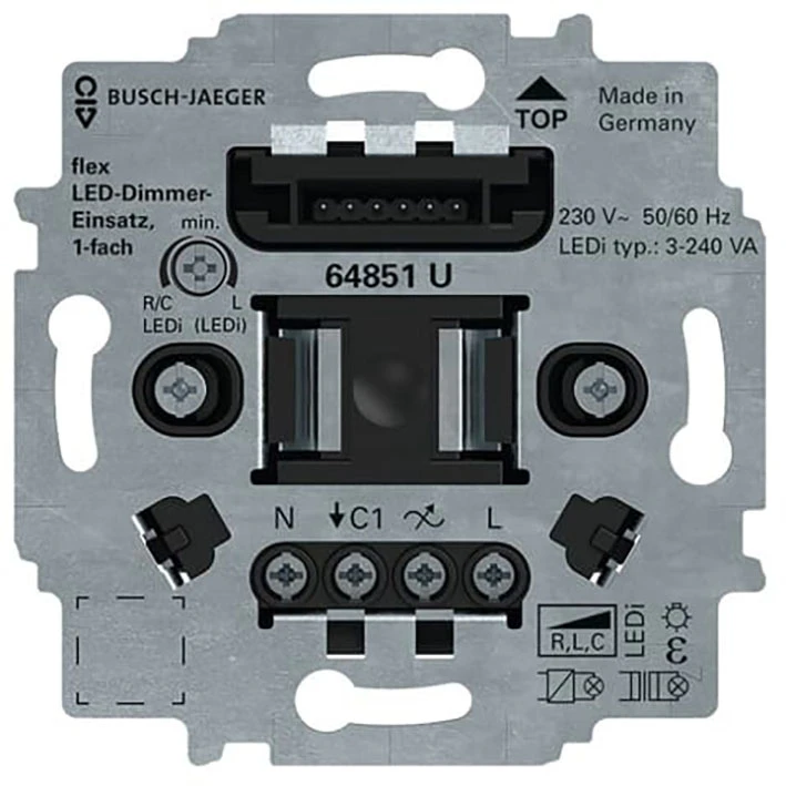 Dimmer ABB Busch-Jaeger Basiselement sokkel Busch-flexTroni