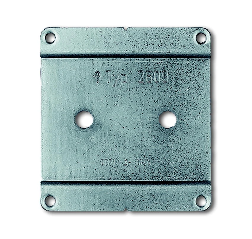 Base plate for surface mounted wiring devices ABB Busch-Jaeger WD, WDI, WS, WSI