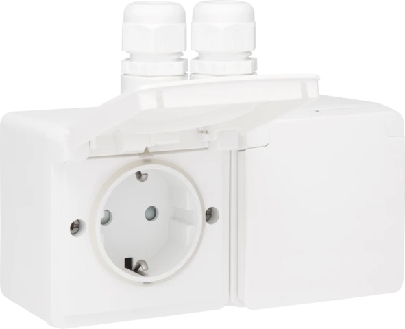 Wandcontactdoos Niko Switches & Sockets