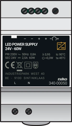 LED driver Niko Lighting Control