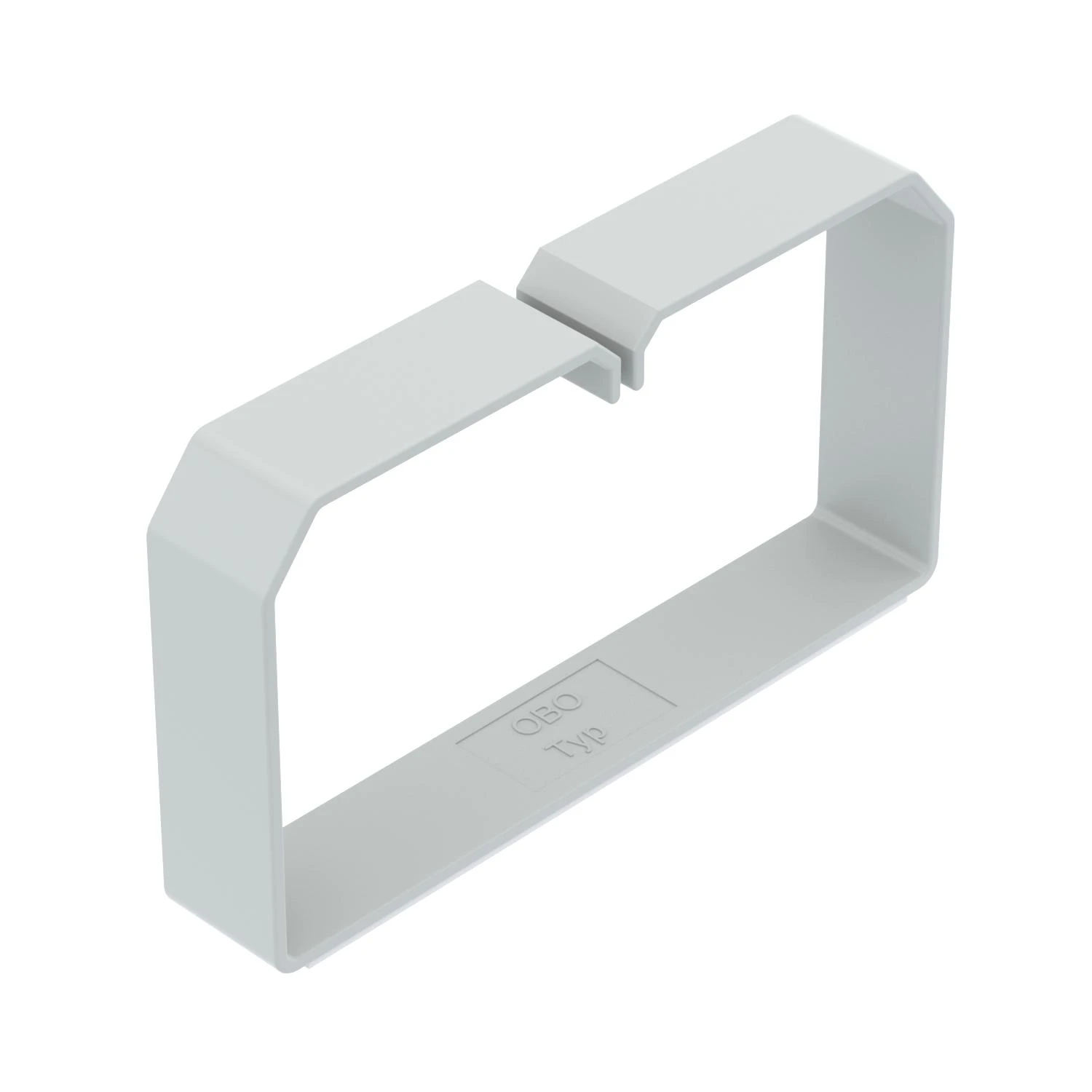 Wire clamp for slotted cable trunking system OBO LKV
