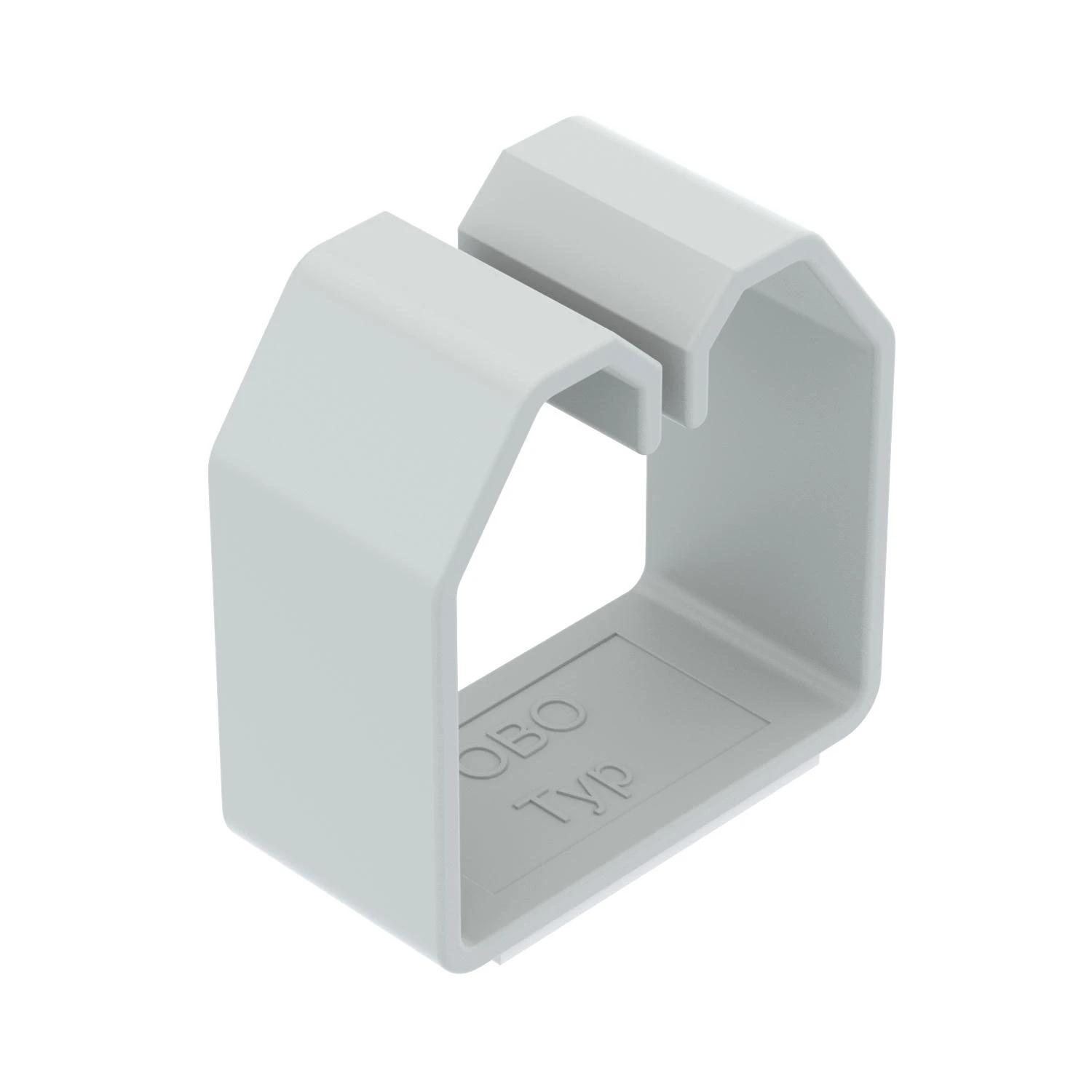 Wire clamp for slotted cable trunking system OBO LKV