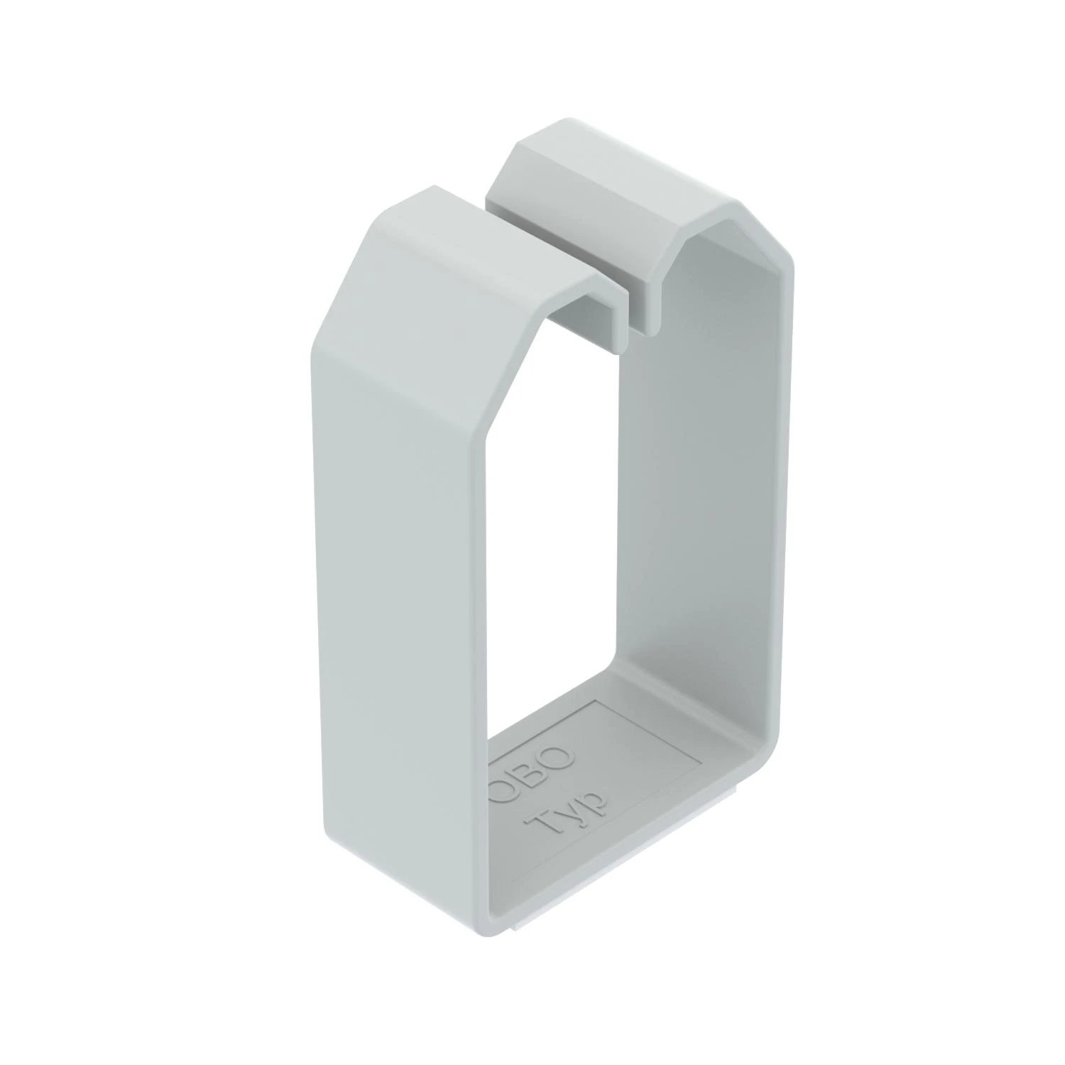 Wire clamp for slotted cable trunking system OBO LKV