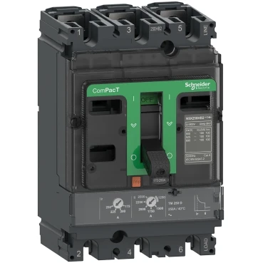 Power circuit-breaker for trafo/generator/installation protection Schneider Electric ComPacT NSX, new generation