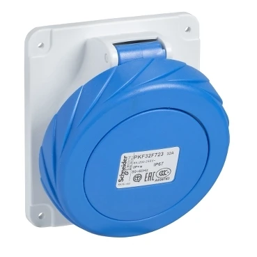 Panel-mounted CEE socket outlet (IEC 60309) Schneider Electric Mureva PK