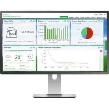 Visualiseringssoftware Schneider Electric EcoStruxure Power Monitoring Expert