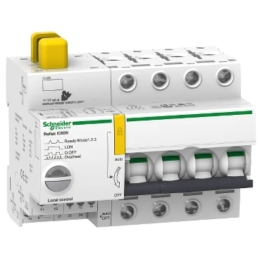 Installatieautomaat met nevenapparaat Schneider Electric Acti9 Reflex iC60
