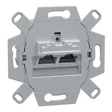Data communication connection box copper (twisted pair) Merten by Schneider Electric Merten Network technology