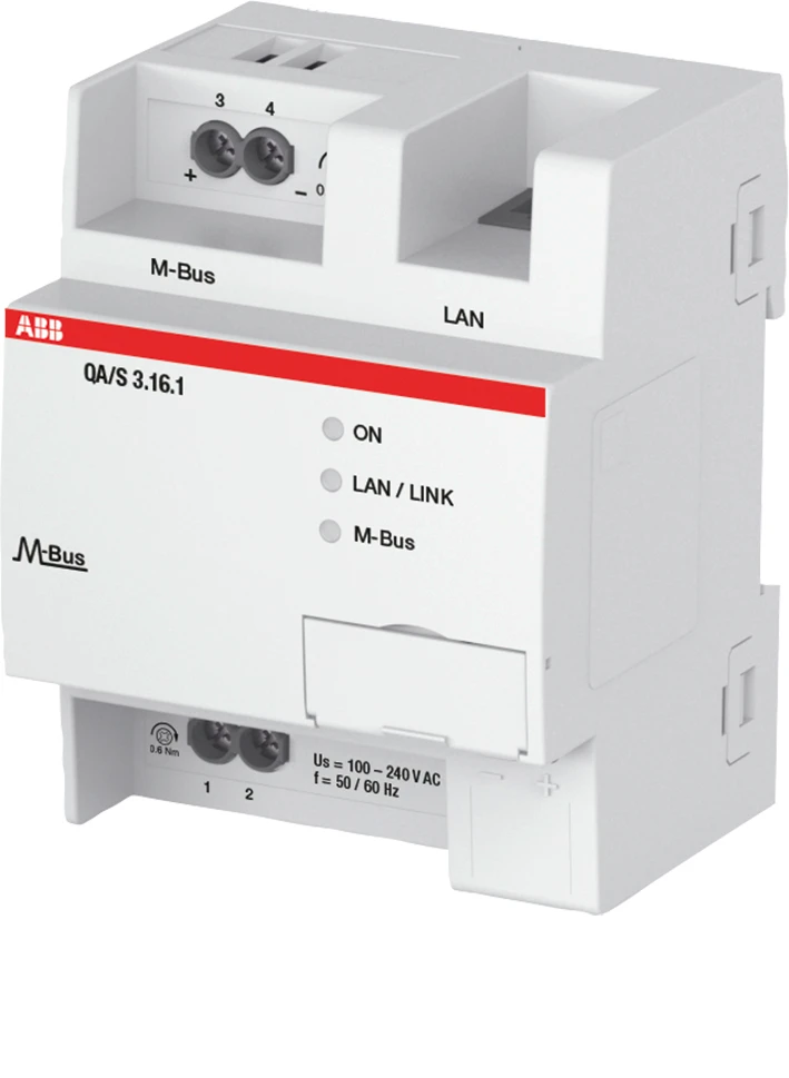 Energiedata-gateway ABB Componenten System pro M compact