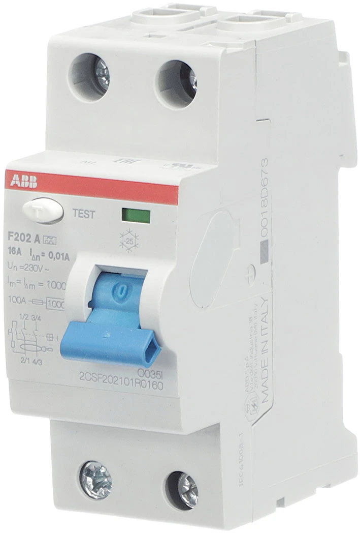 Residual current circuit breaker (RCCB) ABB Componenten System pro M compact