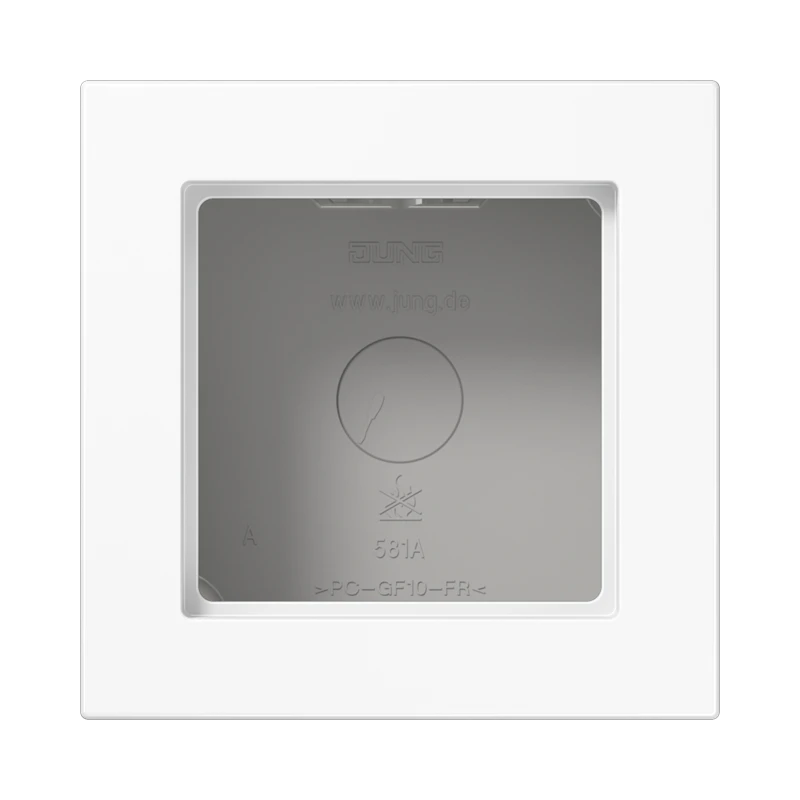 Surface mounted box for flush-mounted switching equipment Jung A range / A CUBE
