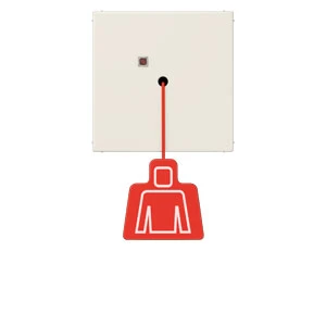 Handicapped person element for domestic switching devices Jung LS range
