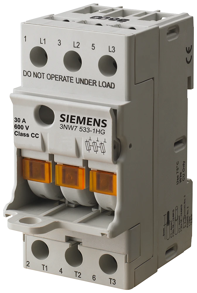 Support pour fusible cylindrique Siemens AG
