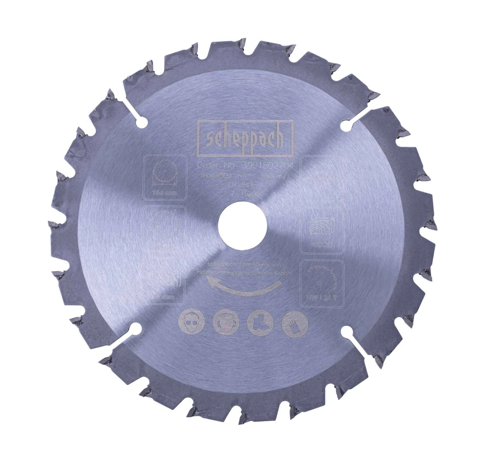 Circular saw blade Scheppach PL