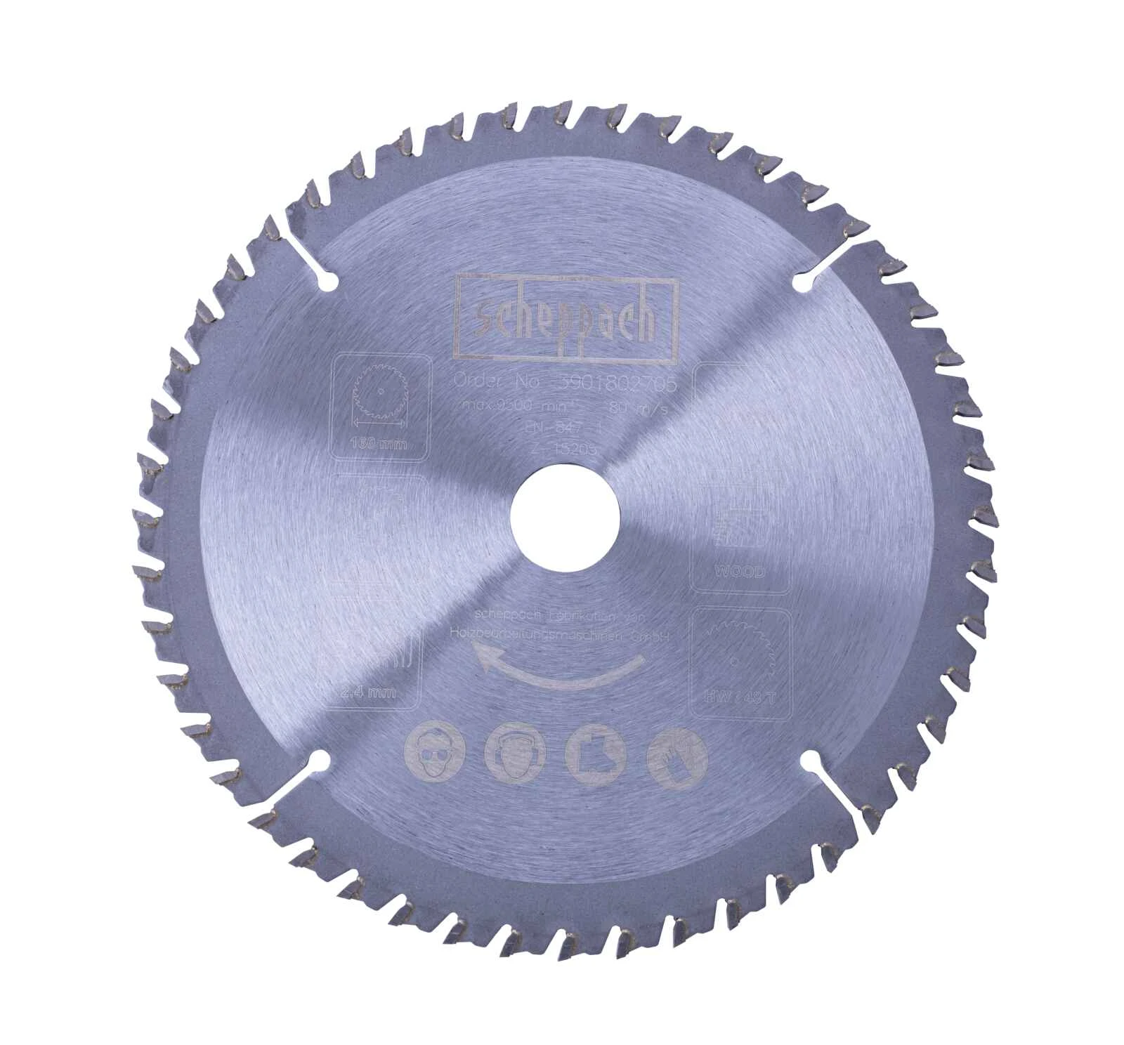 Circular saw blade Scheppach PL