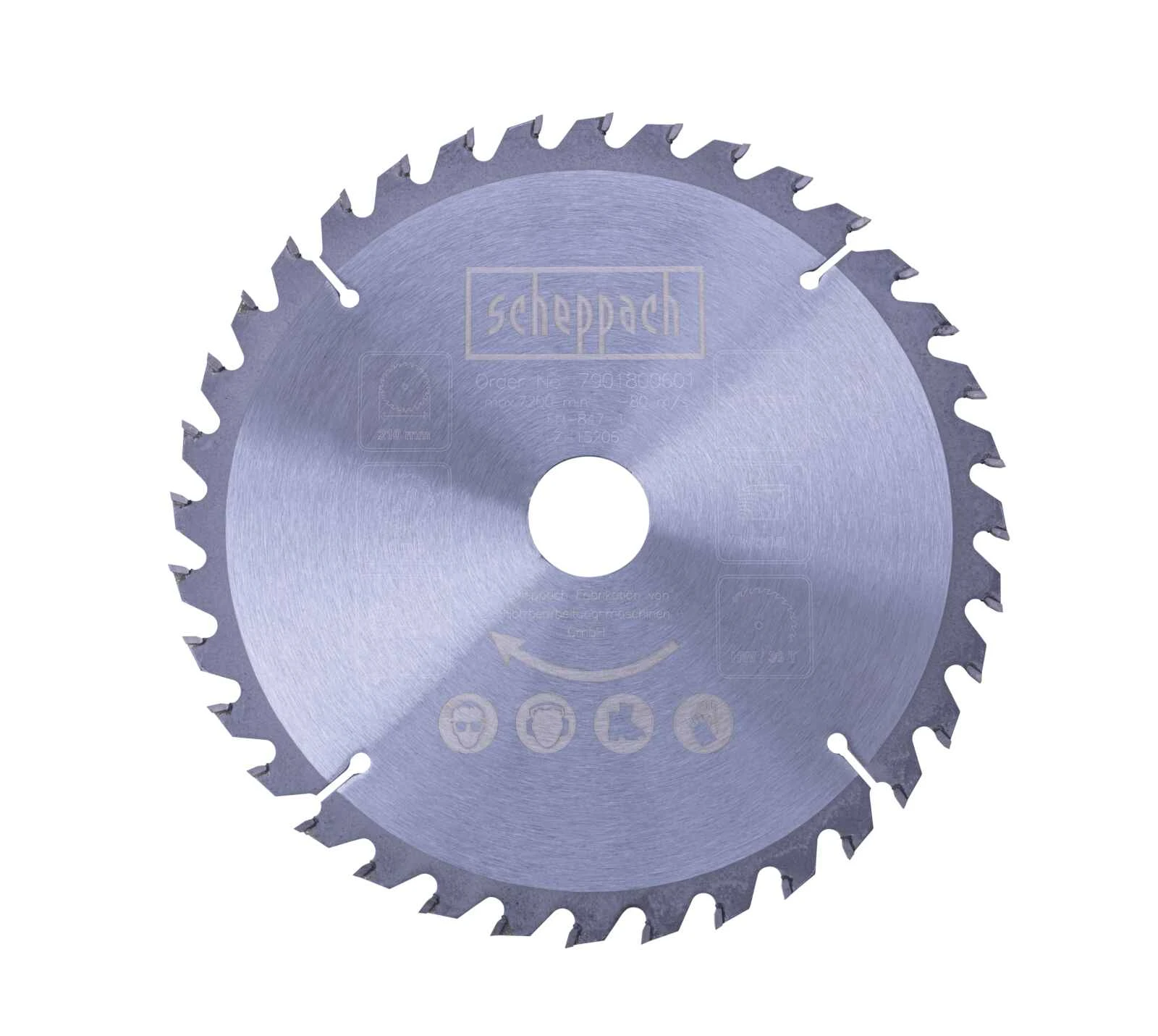 Circular saw blade Scheppach PL