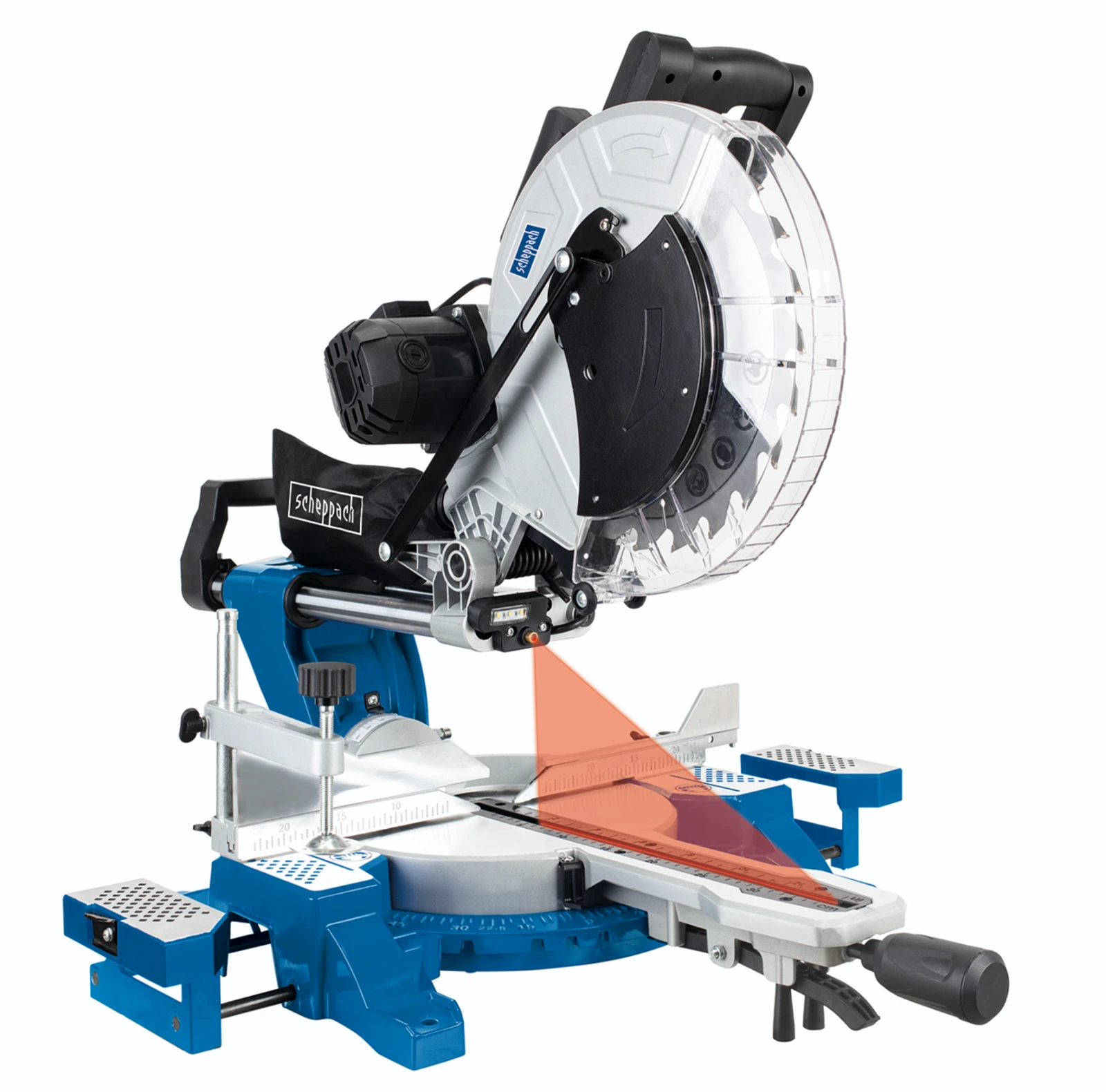 Table-, chop- and bevel saw, semi-stationary (electric) Scheppach HM