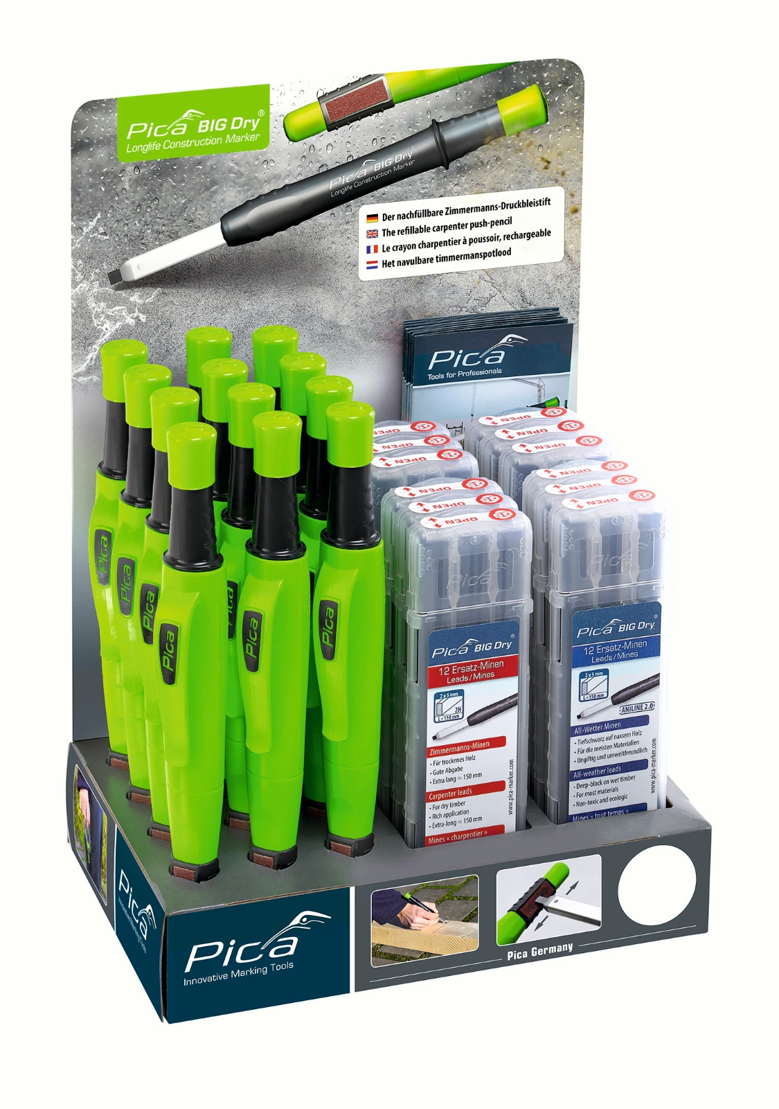 Merkstift/-krijt Pica BIG Dry