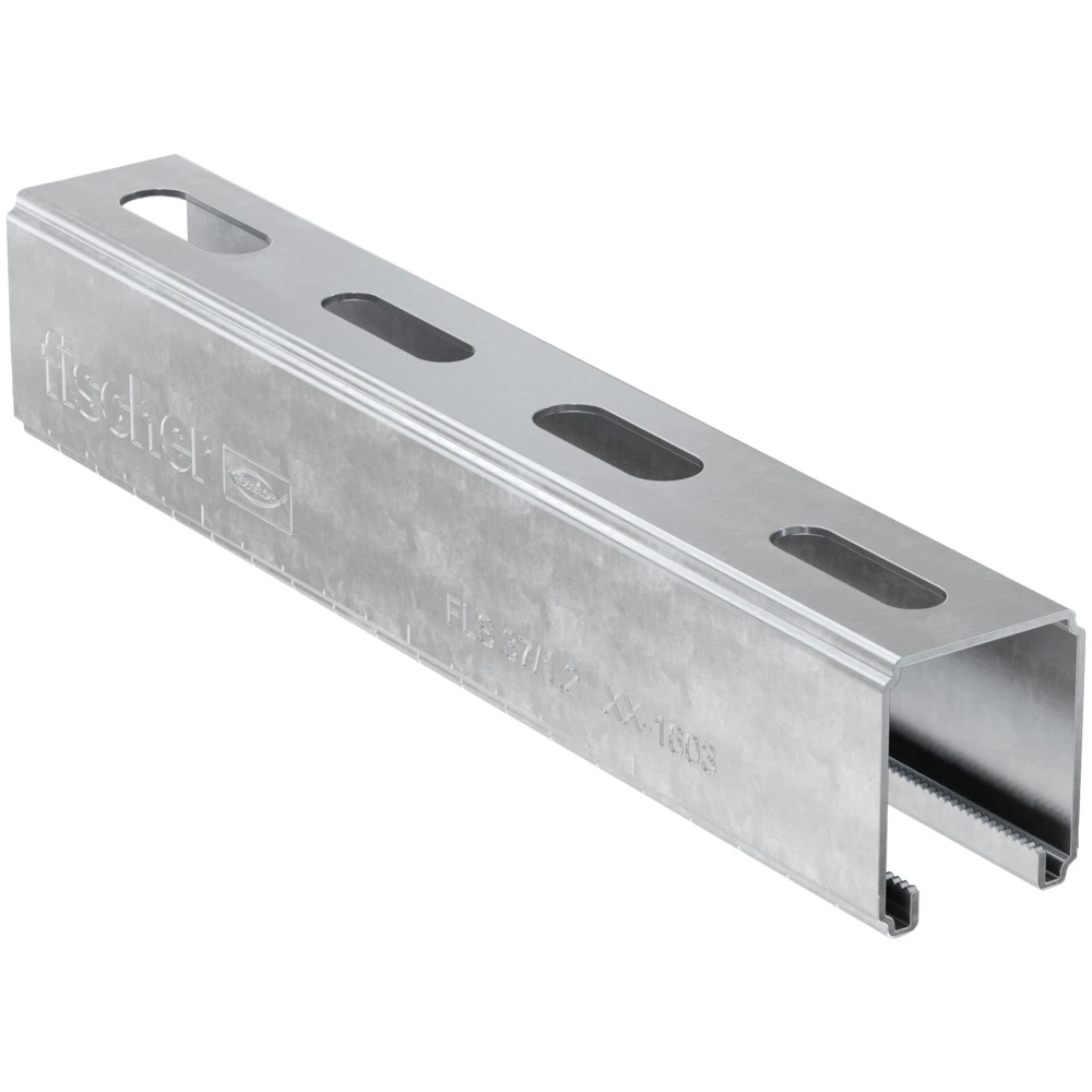 Mounting rail/-profile Fischer Montagerails FLS