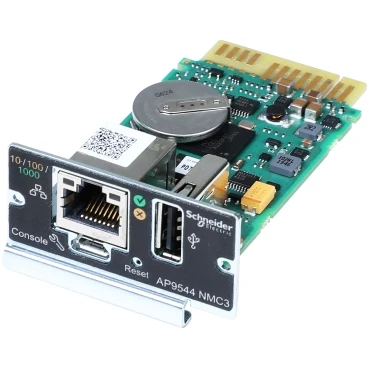 Accessoires pour installations d'ASI Schneider Electric Network Management Cards