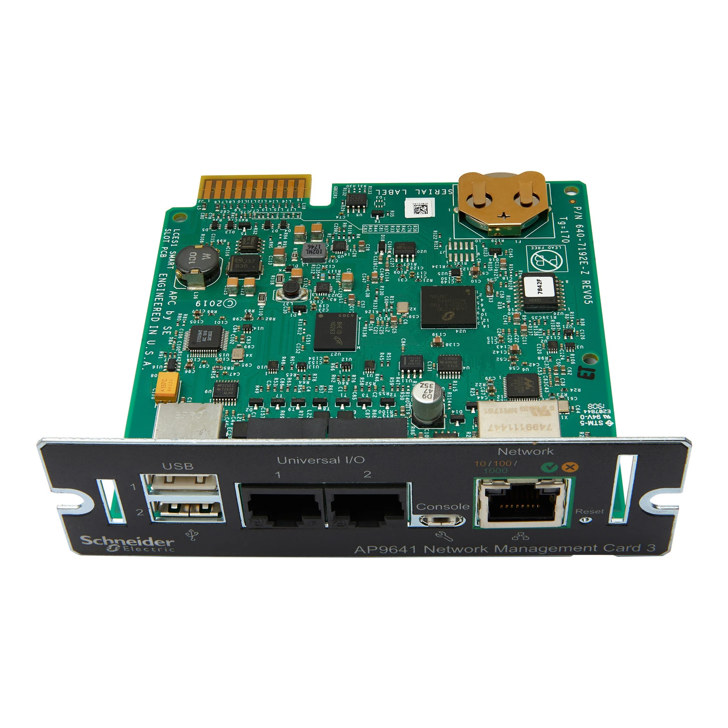 Accessoires pour installations d'ASI Schneider Electric Network Management Cards