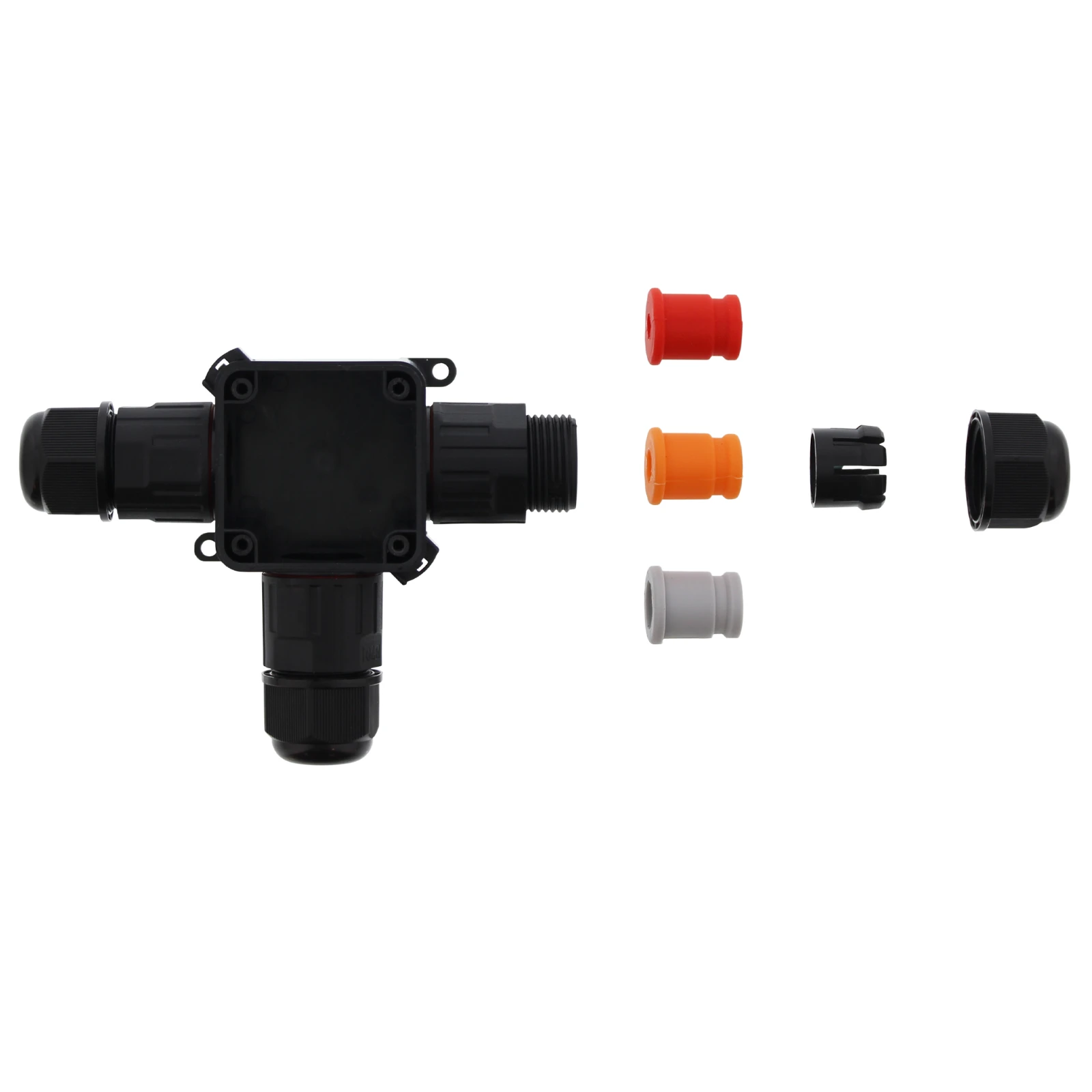 Circular connector for field assembly (industrial connector) Klemko Waterdichte connectoren