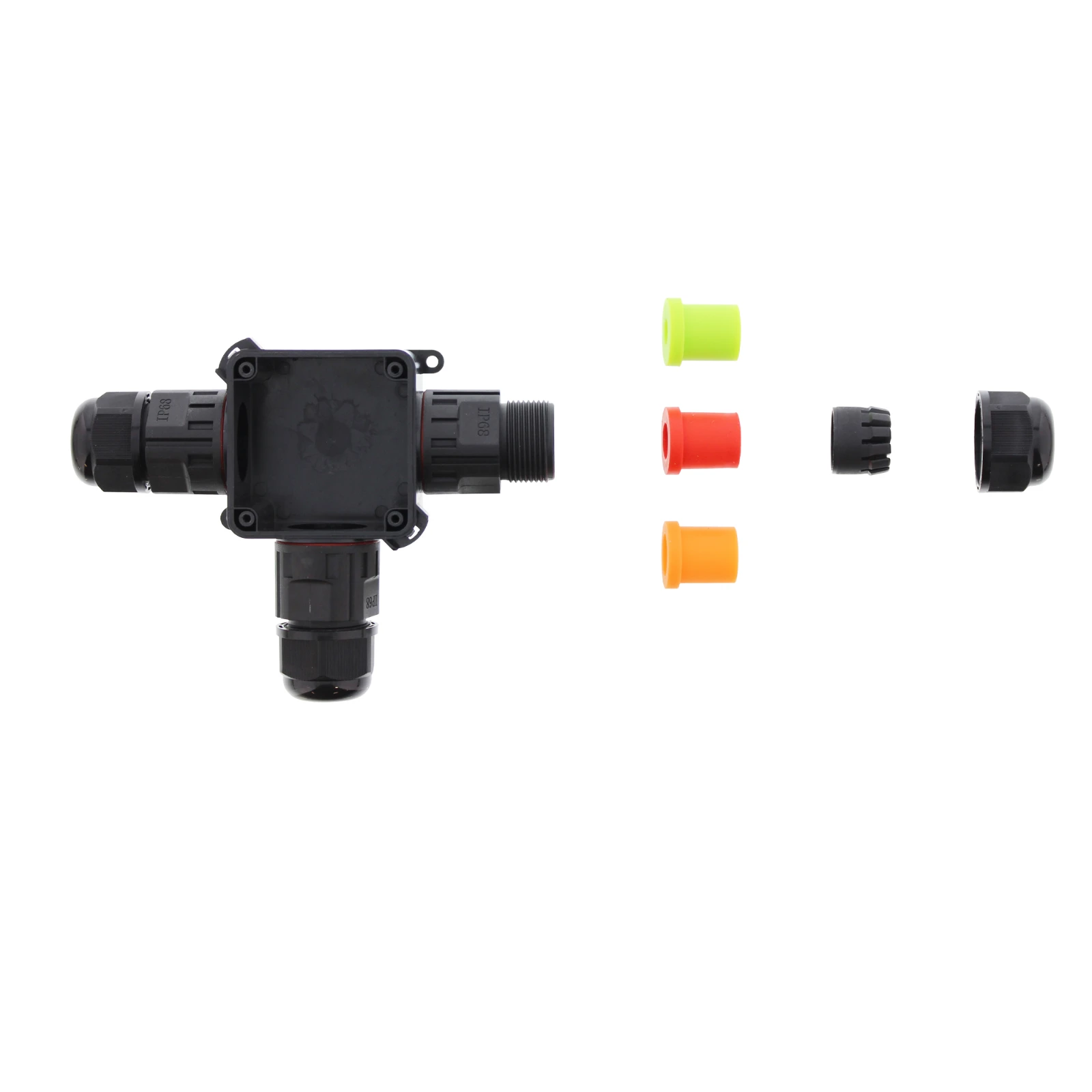Circular connector for field assembly (industrial connector) Klemko Waterdichte connectoren