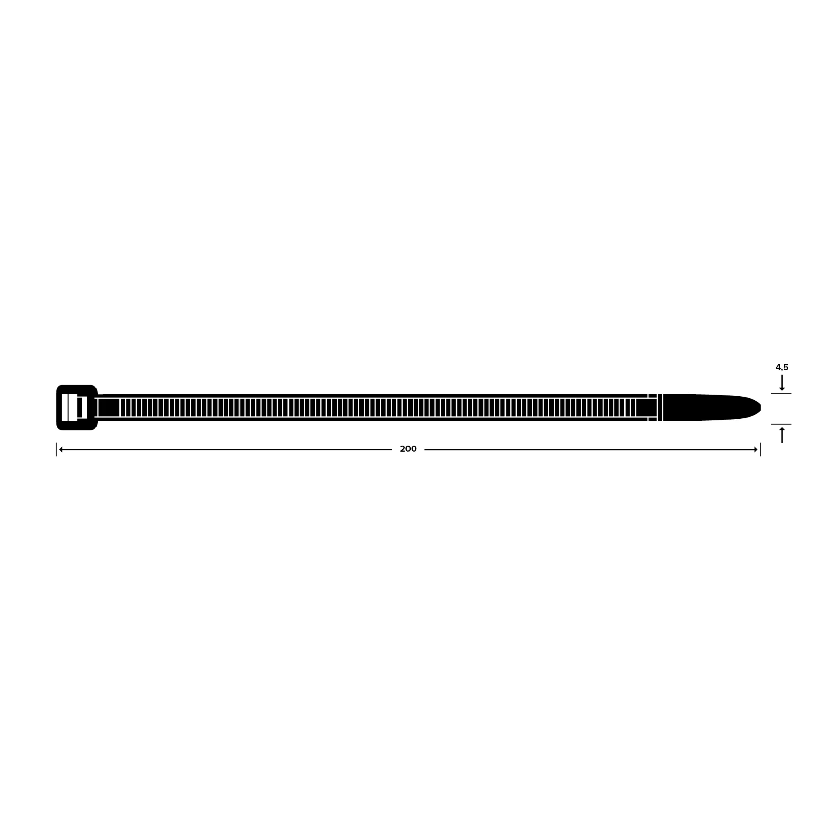Cable tie MEPAC Bundelband