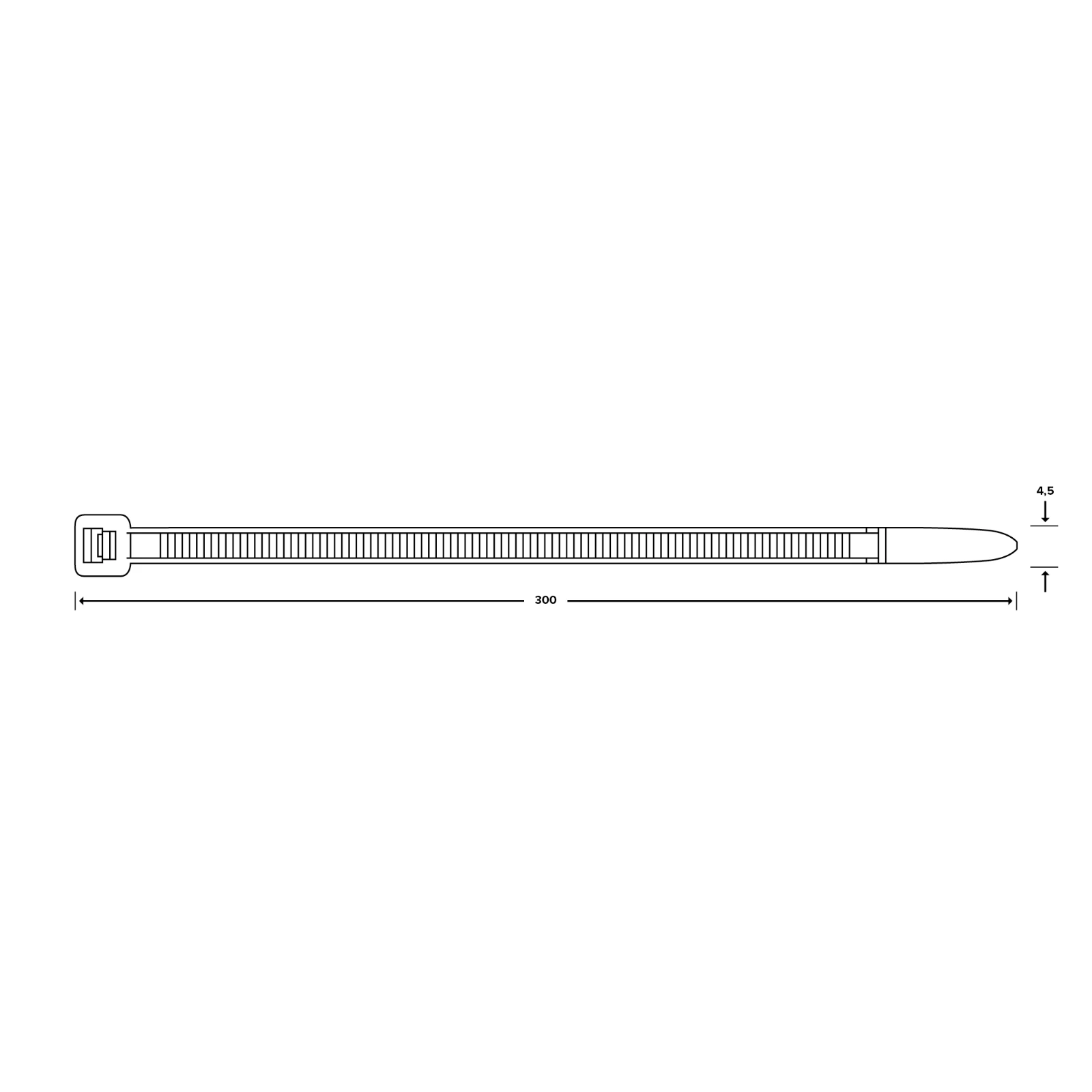 Cable tie MEPAC Bundelband