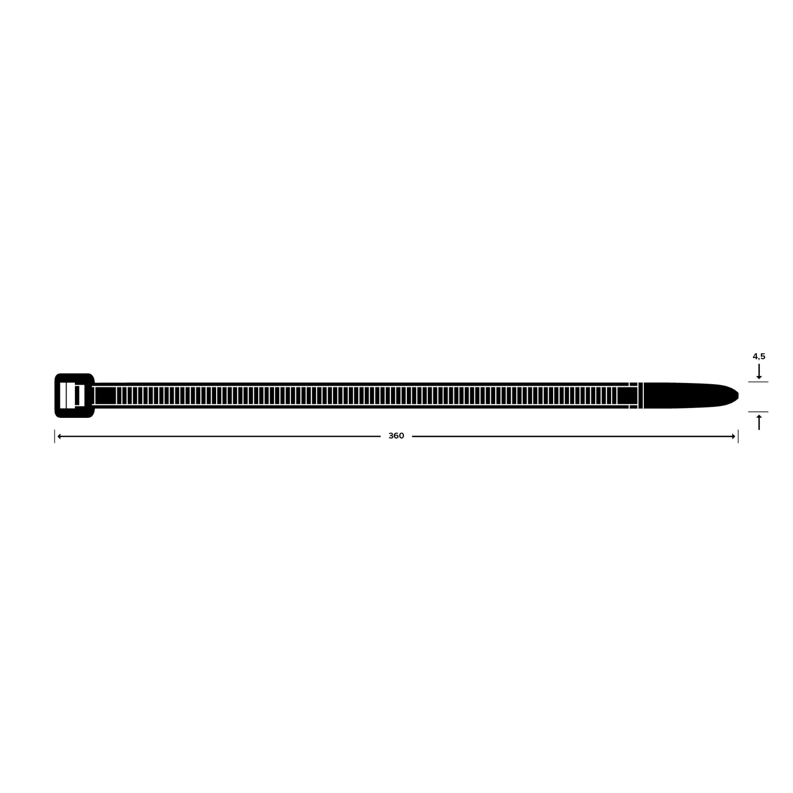Cable tie MEPAC Bundelband
