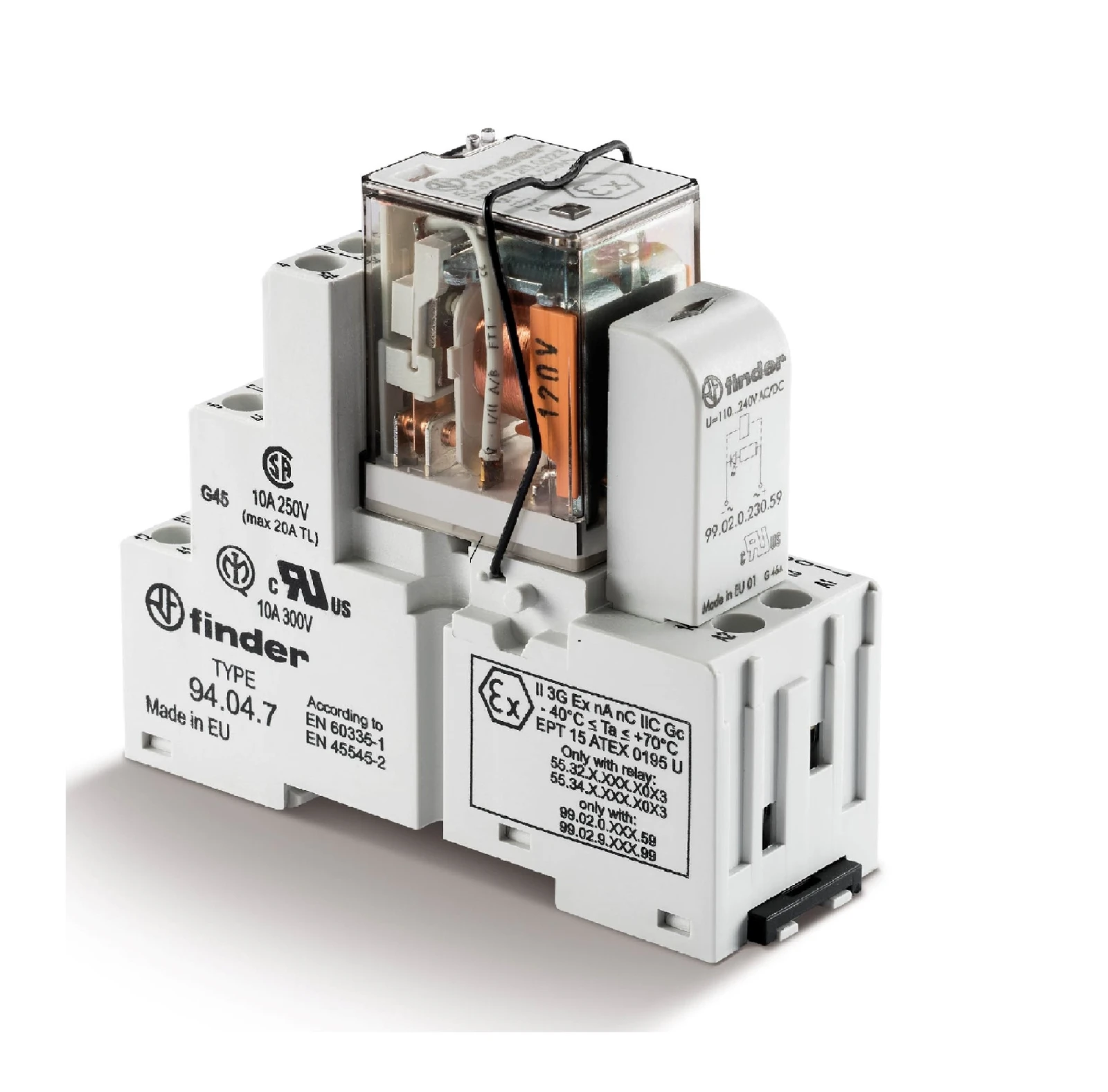 Switching relay Finder 58