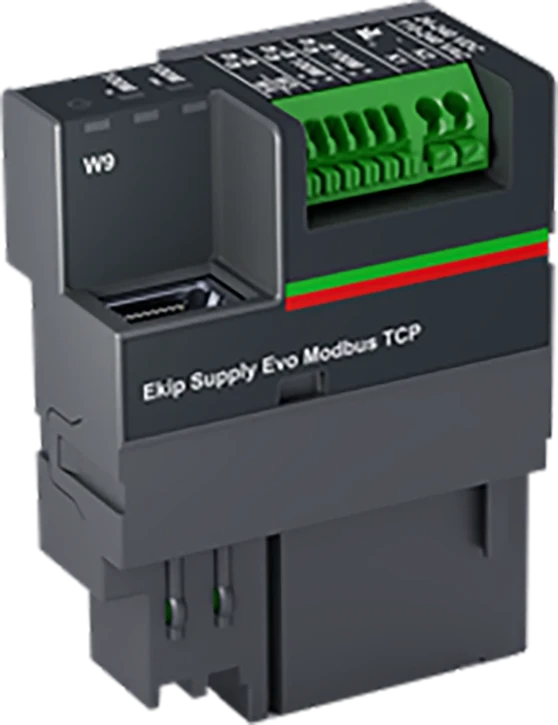 ABB Componenten Emax 3 EKIP SUPPLY EVO MODBUS TCP E1.3...E6.3 ...