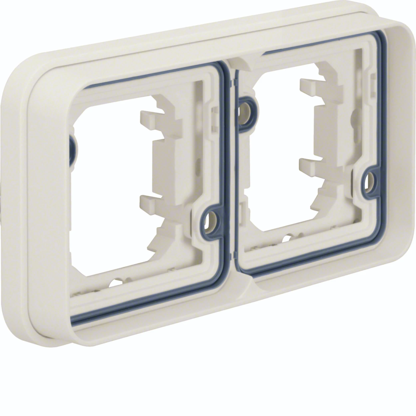 Cover frame for domestic switching devices Hager W.1