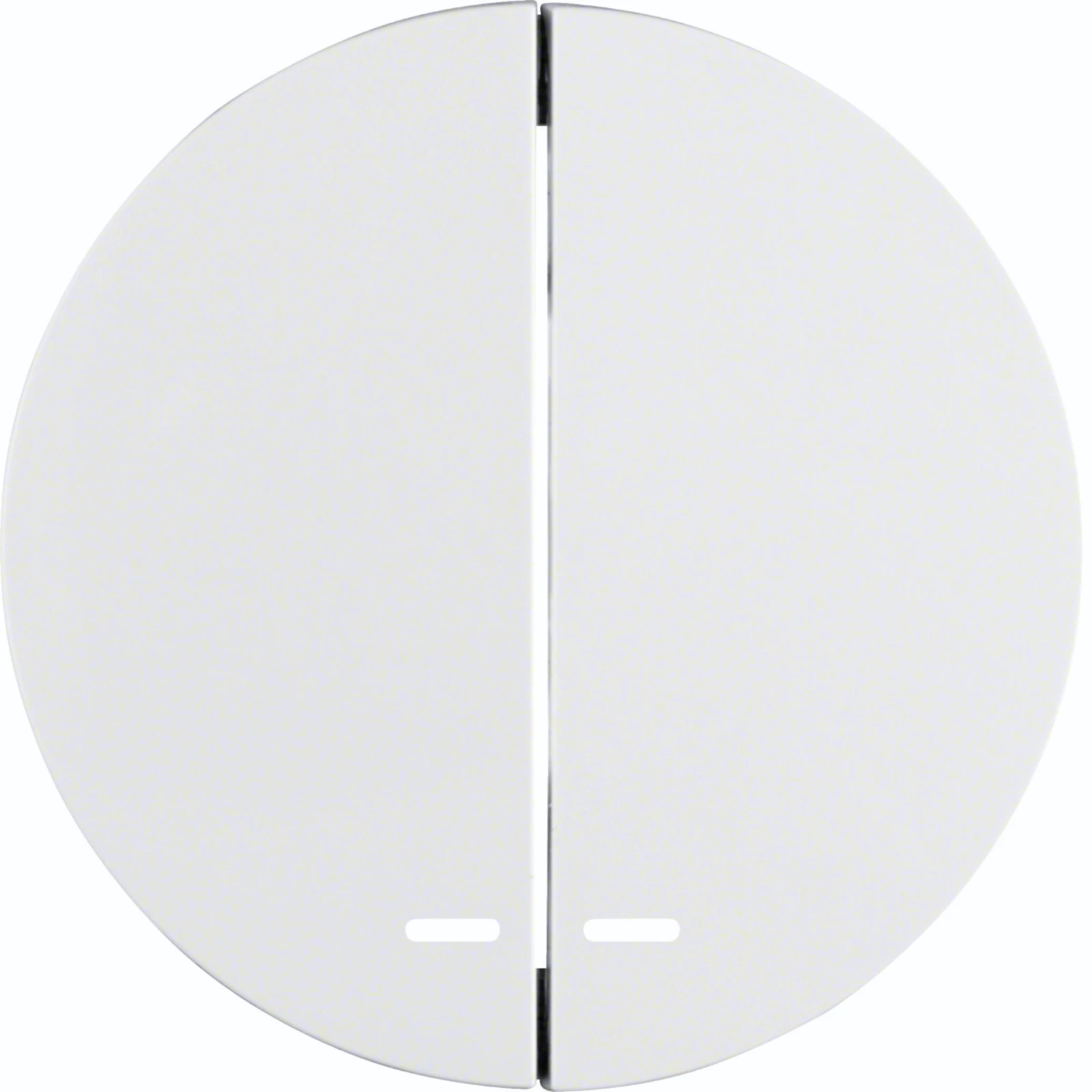 Control element/cover plate for domestic switching devices Hager Serie R.classic