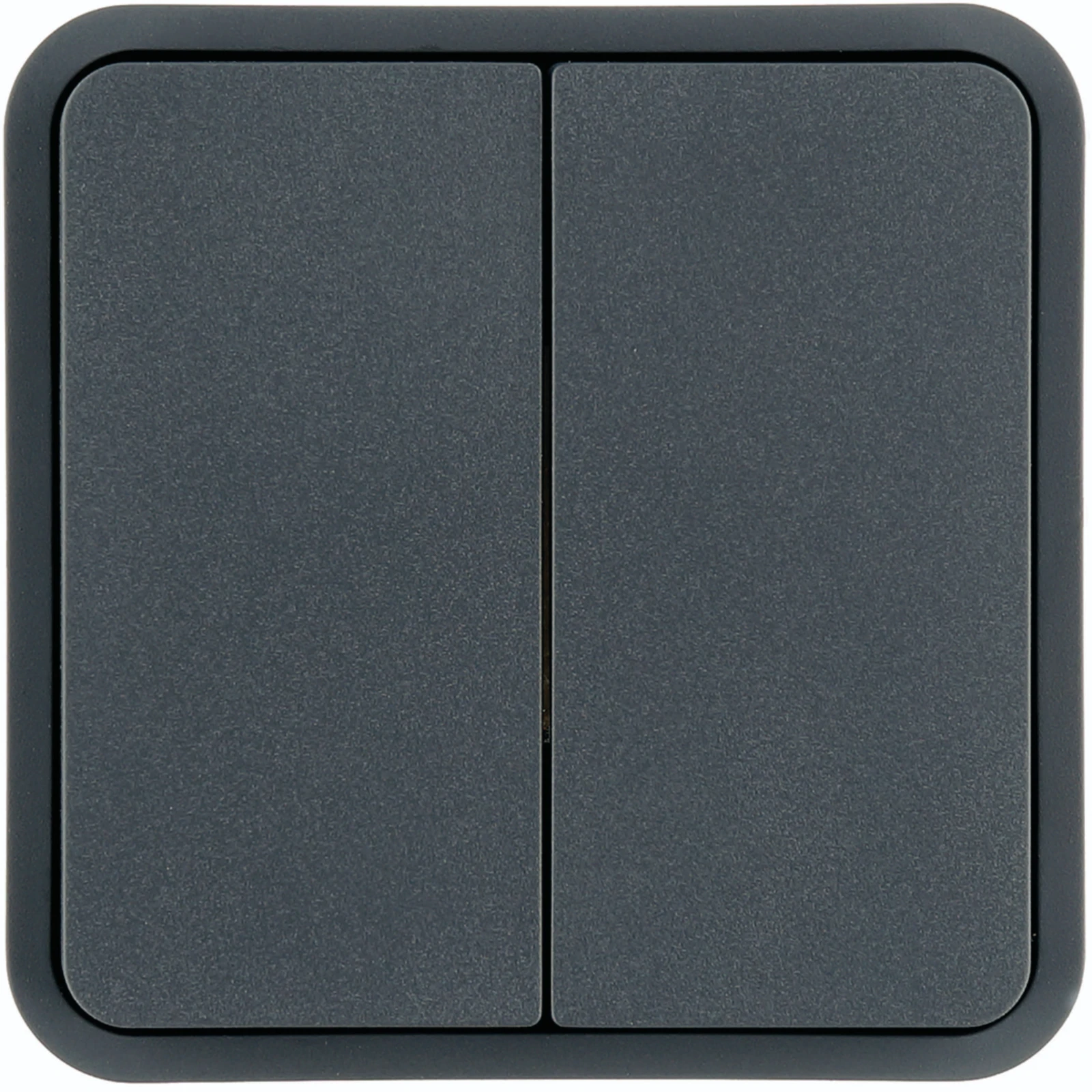 Control element/cover plate for domestic switching devices Hager W.1
