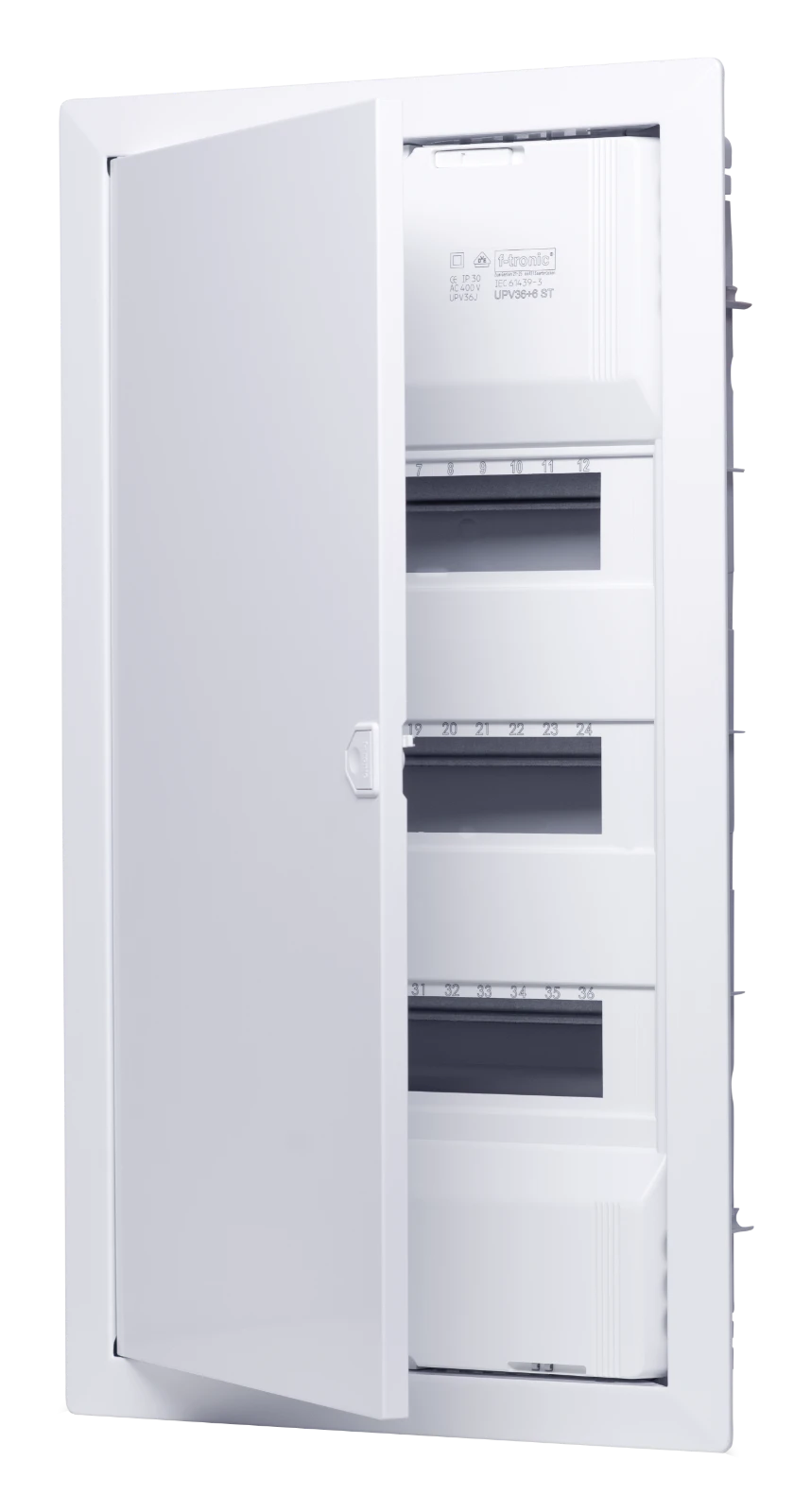Groepenkast, leeg F-tronic