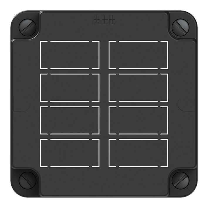 Cover for box/housing for surface mounting on the wall/ceiling ABB Installatiedozen en -kasten Hafobox