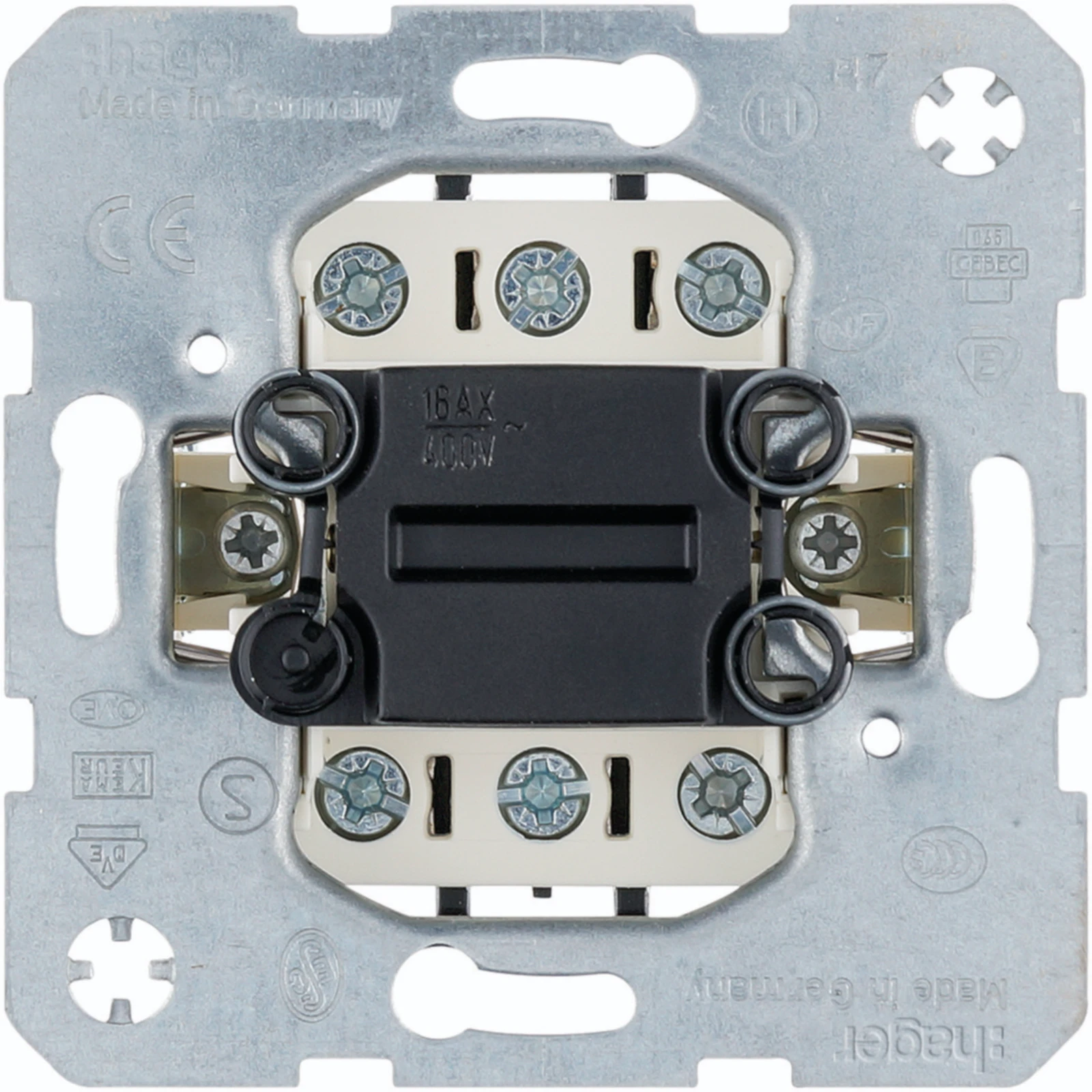 Installation switch Hager Basiselementen
