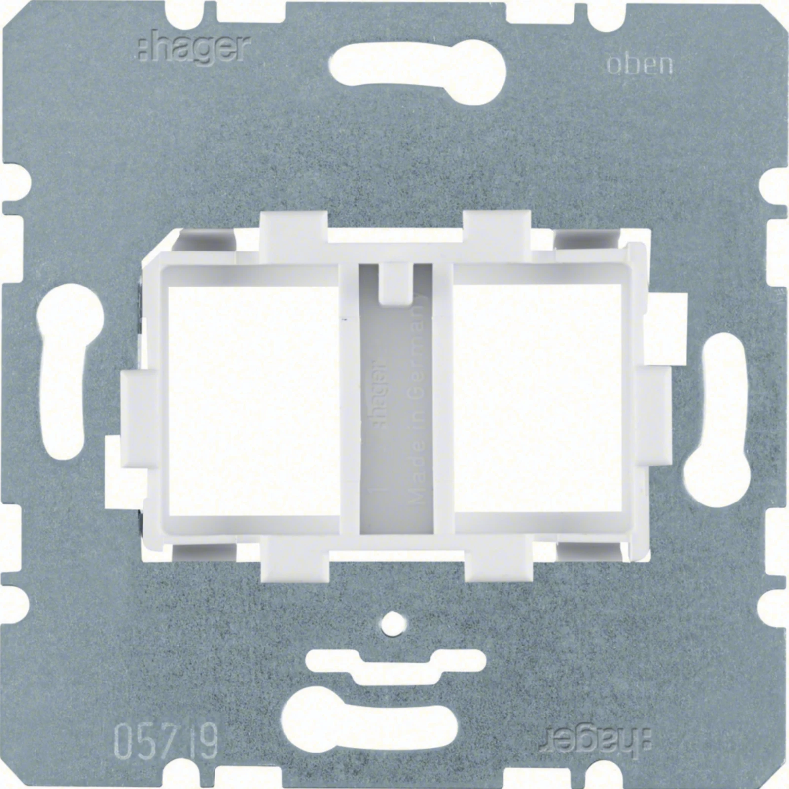 Insert / cache pour équipement technique de communication Hager Basiselementen