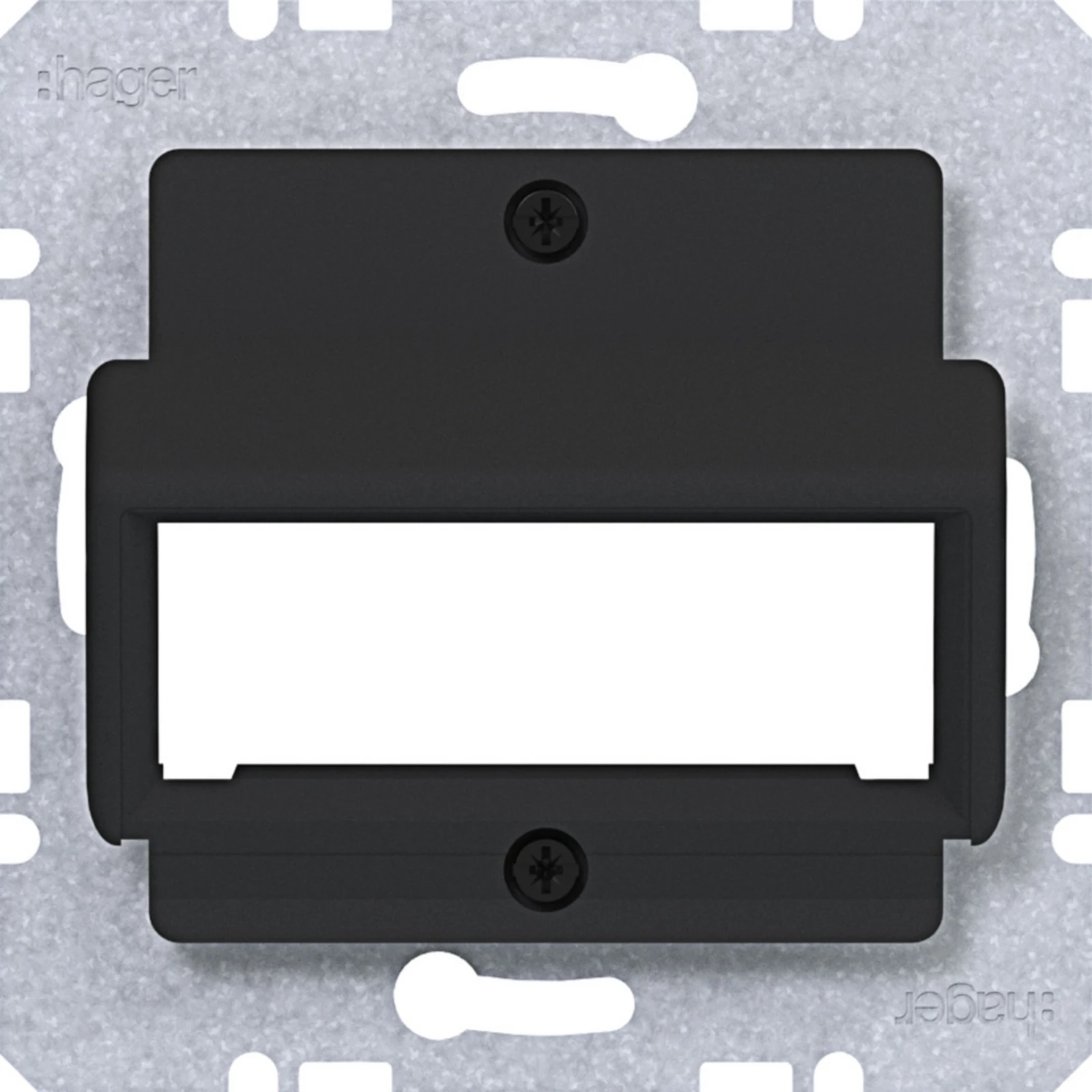 Insert/cover for communication technology Hager A.x/C.x/S.1/B.x/Q.x/K.x