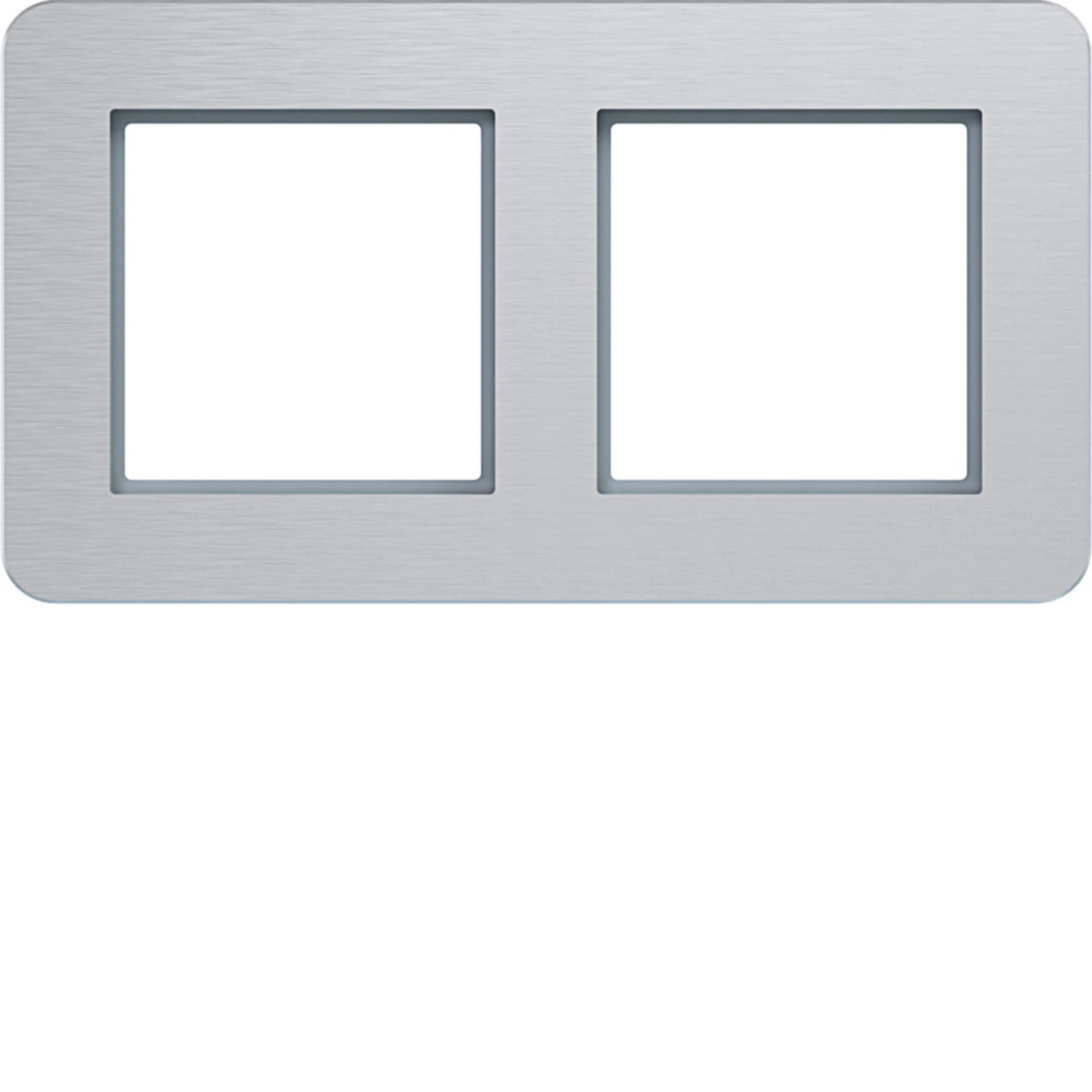 Cover frame for domestic switching devices Hager C.8