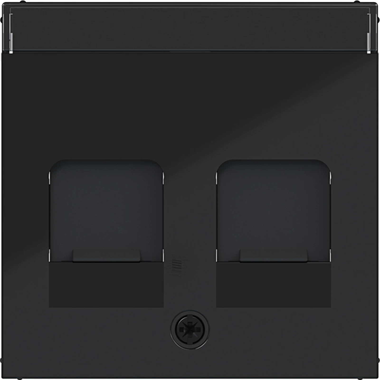 Insert/cover for communication technology Hager A.x/C.x
