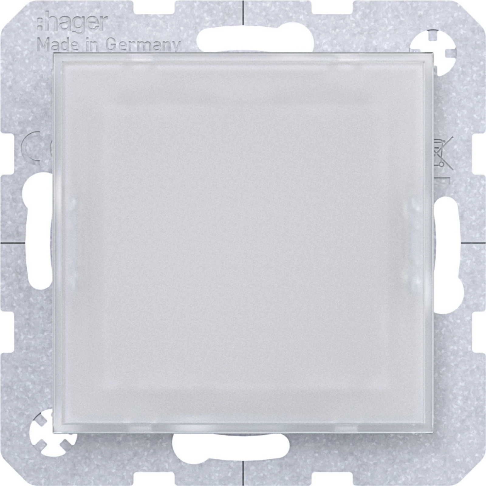 Information light signal for domestic switching devices Hager A.x/C.x