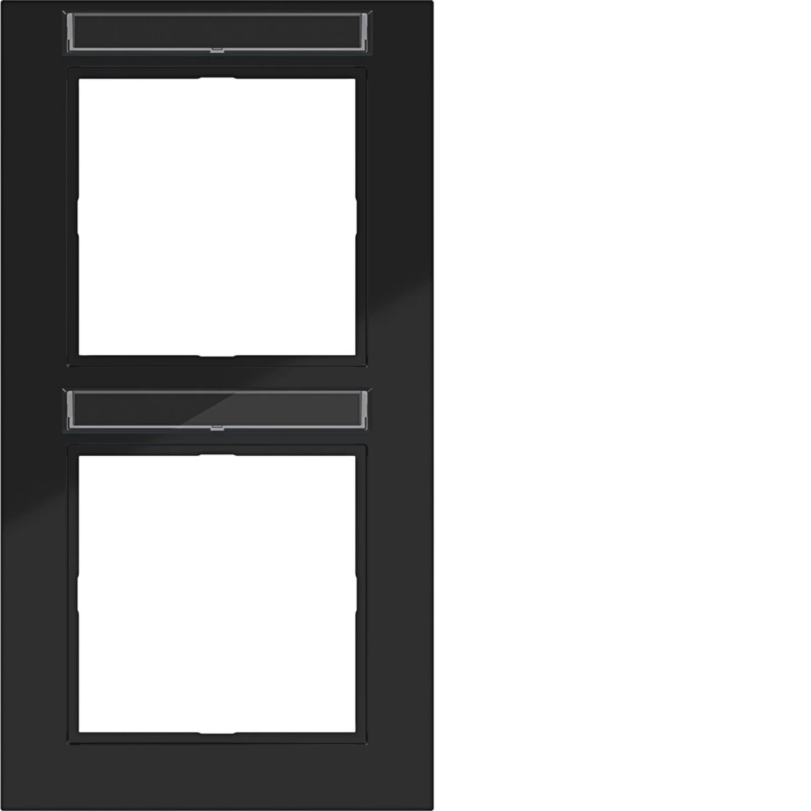 Cover frame for domestic switching devices Hager A.1