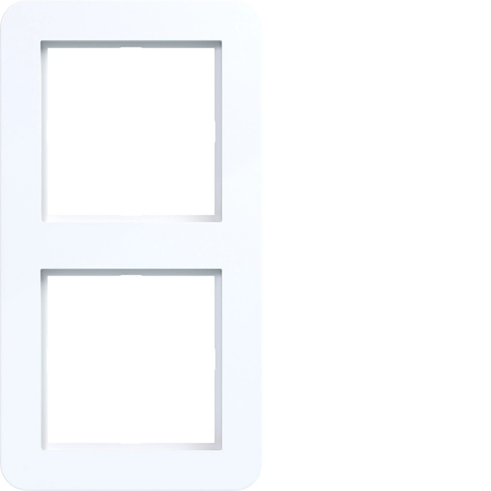 Cover frame for domestic switching devices Hager C.1