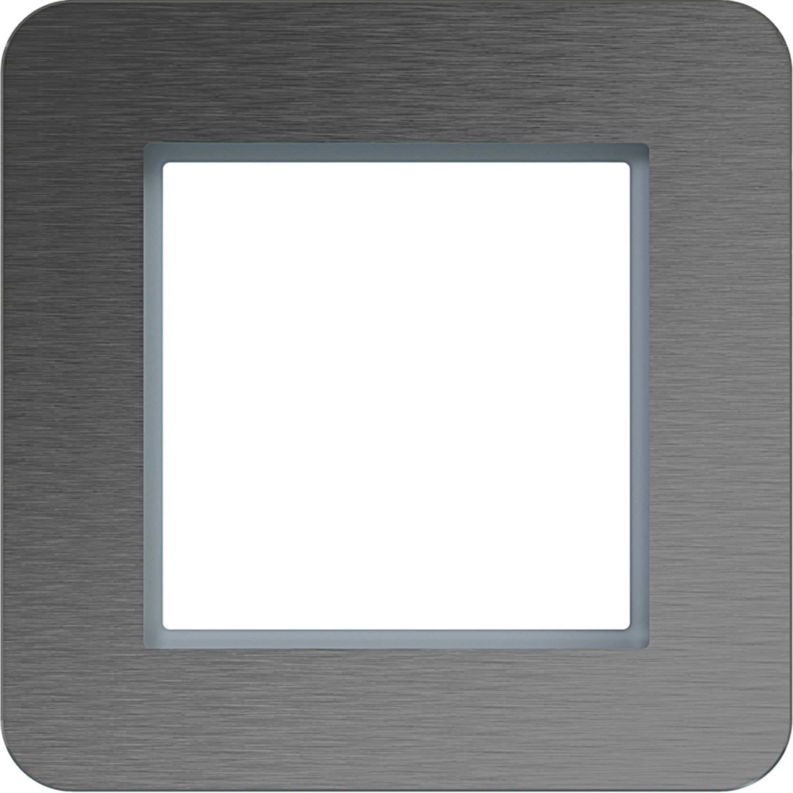 Cover frame for domestic switching devices Hager C.8