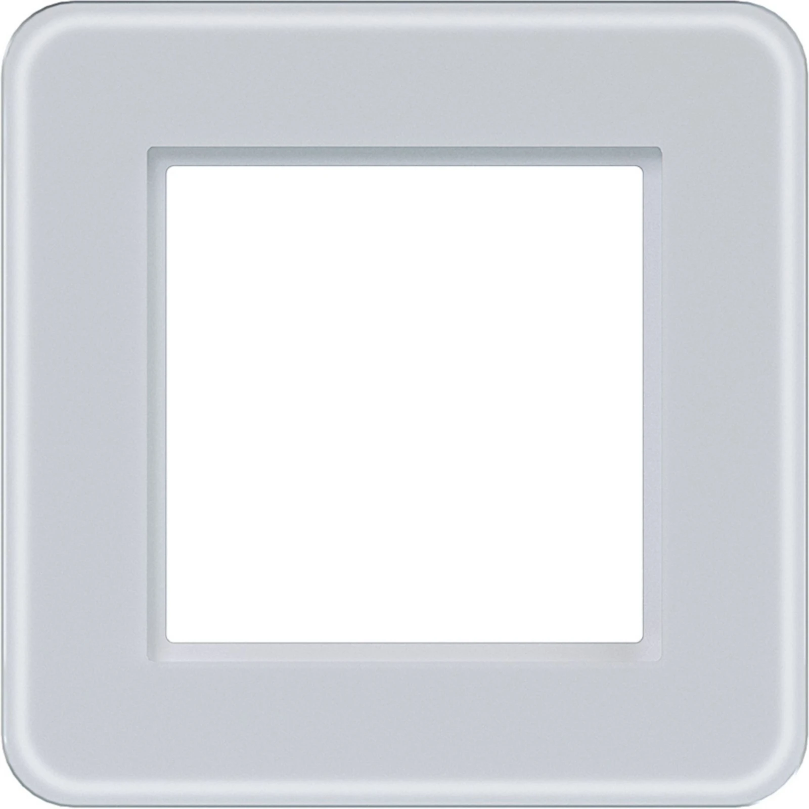 Cover frame for domestic switching devices Hager C.8