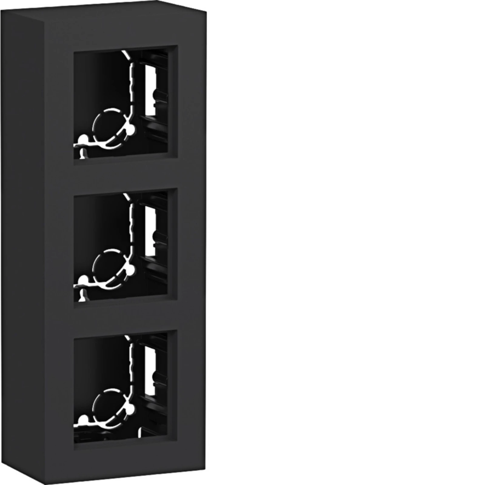 Surface mounted box for flush-mounted switching equipment Hager A.8