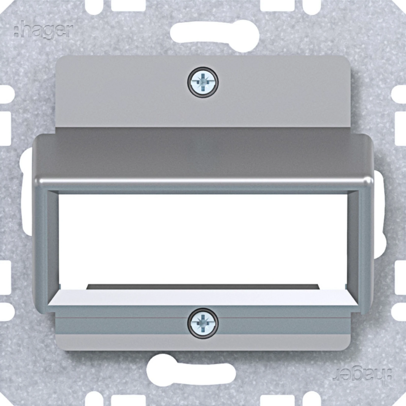 Insert/cover for communication technology Hager A.x/C.x/S.1/B.x/Q.x/K.x