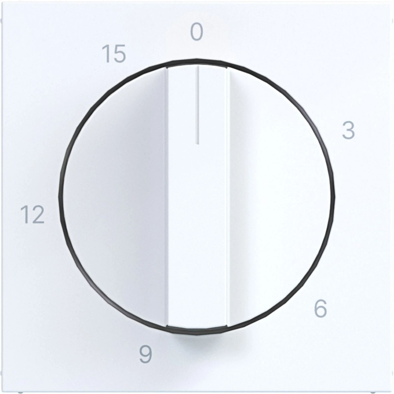 Control element/cover plate for domestic switching devices Hager A.x/C.x